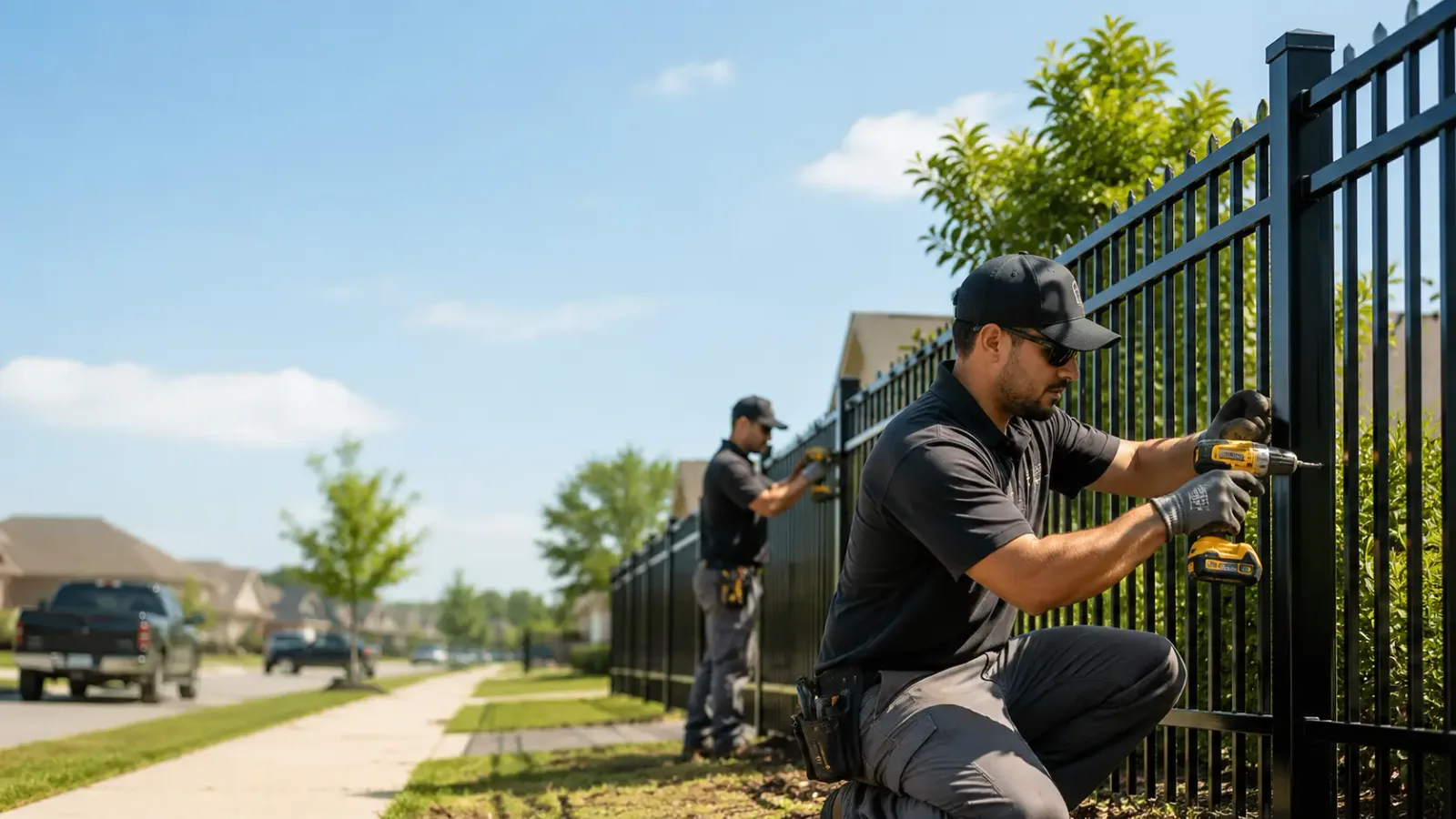 Metal Fence Installation in Saint Amant, LA